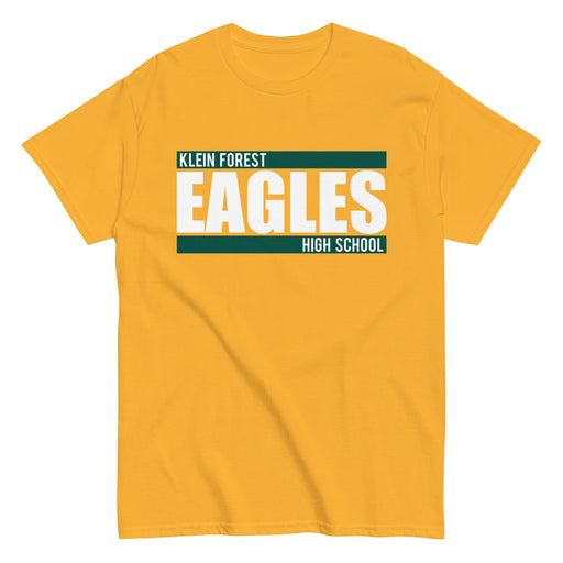 Klein Forest Golden Eagles Classic Unisex Gold T-shirt 98