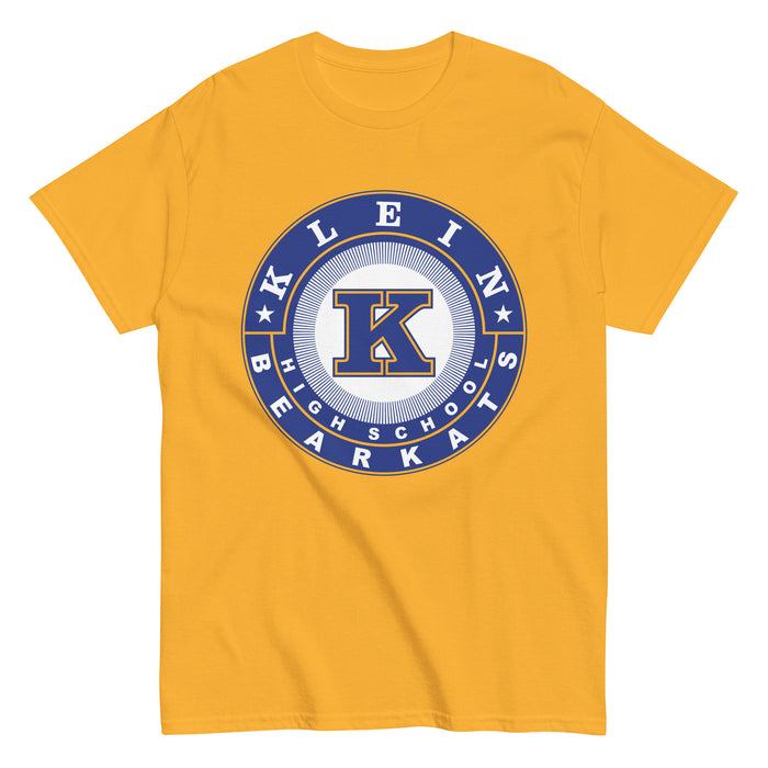 Klein High School Bearkats Classic Unisex Gold T-shirt 02