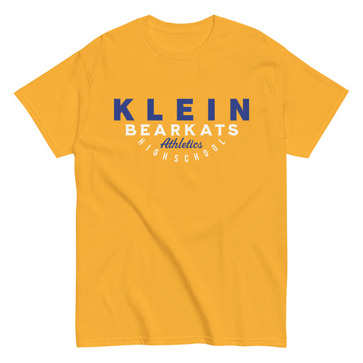 Klein High School Bearkats Classic Unisex Gold T-shirt 12