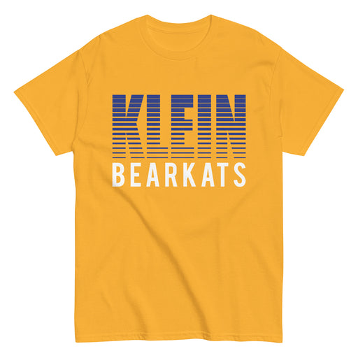 Klein High School Bearkats Classic Unisex Gold T-shirt 24