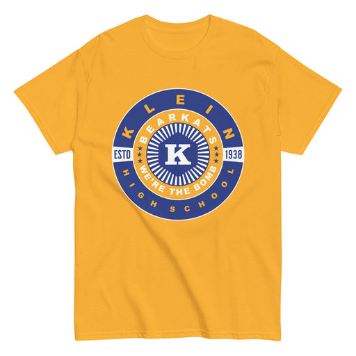 Klein High School Bearkats Classic Unisex Gold T-shirt 30