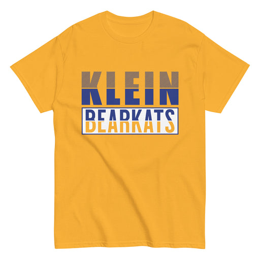 Klein High School Bearkats Classic Unisex Gold T-shirt 31