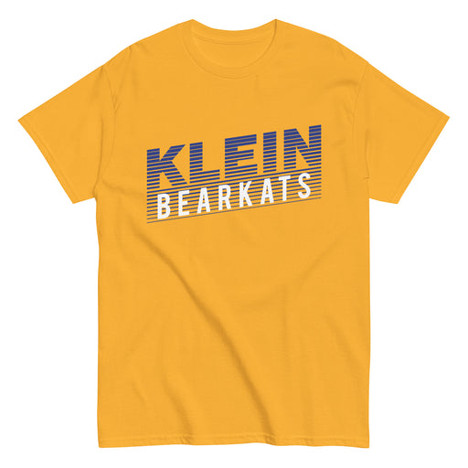 Klein High School Bearkats Classic Unisex Gold T-shirt 32