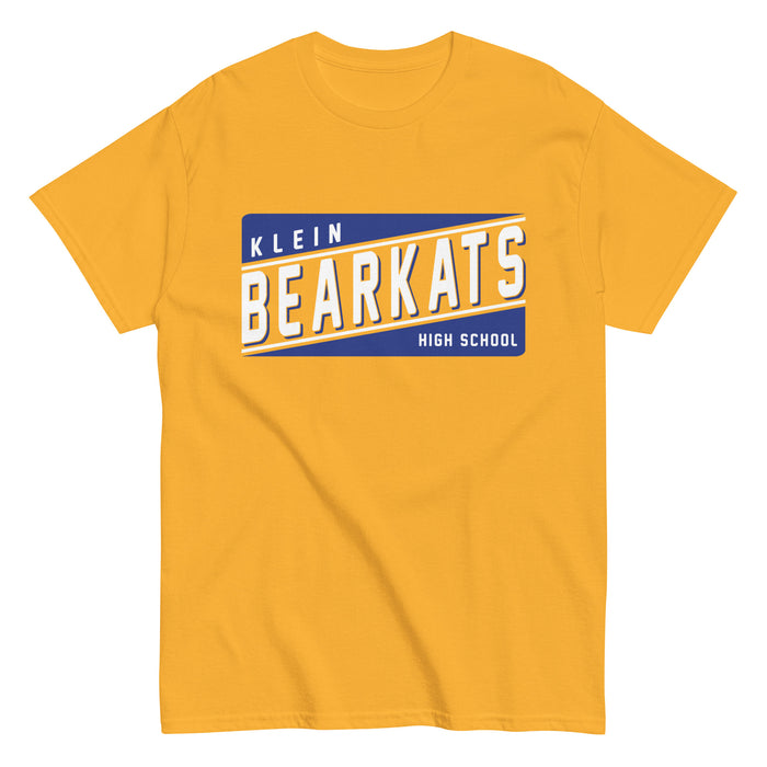 Klein High School Bearkats Classic Unisex Gold T-shirt 84