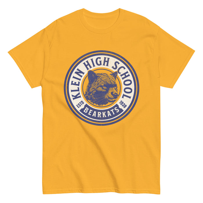 Klein High School Bearkats Classic Unisex Gold T-shirt 207