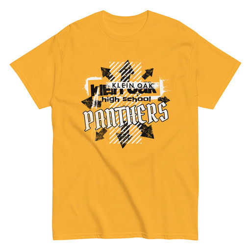 Klein Oak High School Panthers Classic Unisex Gold T-shirt 215