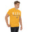 Man wearing a Klein High School Bearkats Classic Unisex Gold T-shirt 03a