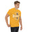 Man wearing a Klein High School Bearkats Classic Unisex Gold T-shirt 201a