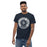 Man wearing a College Park High School Cavaliers Classic Unisex Navy T-shirt 209a