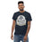 Man wearing a Klein Collins High School Tigers Classic Unisex Navy T-shirt 205a