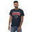 Man wearing Cypress Springs High School Panthers Navy Classic Unisex T-shirt 222