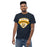 Man wearing Nimitz High School Cougars Navy Blue Classic Unisex T-shirt 221