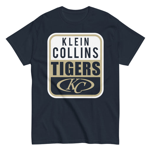 Klein Collins High School Tigers Classic Unisex Navy T-shirt 01