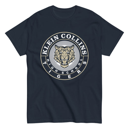 Klein Collins High School Tigers Classic Unisex Navy T-shirt 02