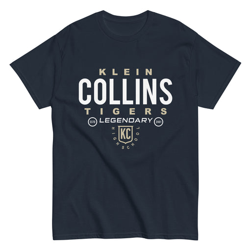 Klein Collins High School Tigers Classic Unisex Navy T-shirt 03
