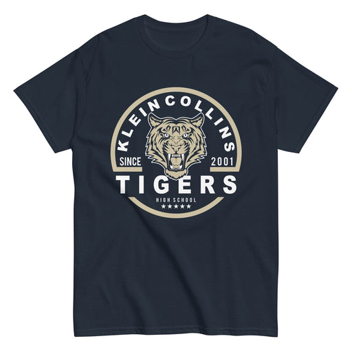Klein Collins High School Tigers Classic Unisex Navy T-shirt 04