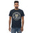 Man wearing a Klein Collins High School Tigers Classic Unisex Navy T-shirt 04