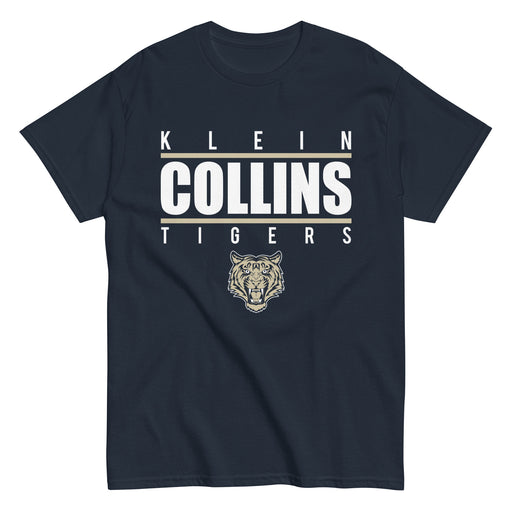 Klein Collins High School Tigers Classic Unisex Navy T-shirt 07