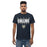 Man wearing a Klein Collins High School Tigers Classic Unisex Navy T-shirt 07