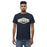 Man wearing a Klein Collins High School Tigers Classic Unisex Navy T-shirt 09