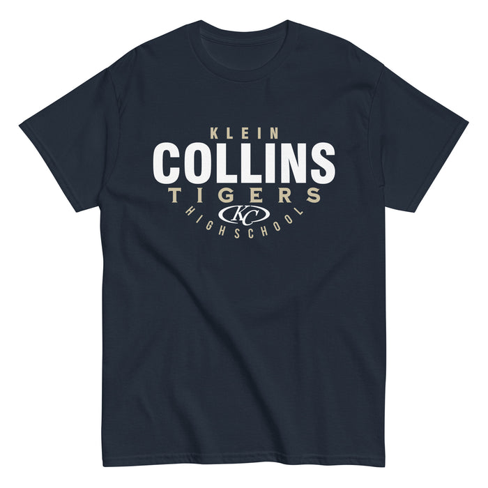 Klein Collins High School Tigers Classic Unisex Navy T-shirt 12