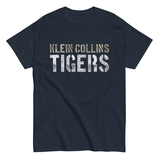 Klein Collins High School Tigers Classic Unisex Navy T-shirt 17