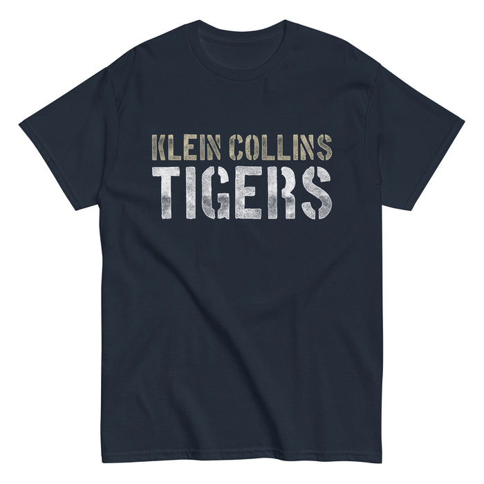 Klein Collins High School Tigers Classic Unisex Navy T-shirt 17