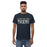 Man wearing a Klein Collins High School Tigers Classic Unisex Navy T-shirt 17