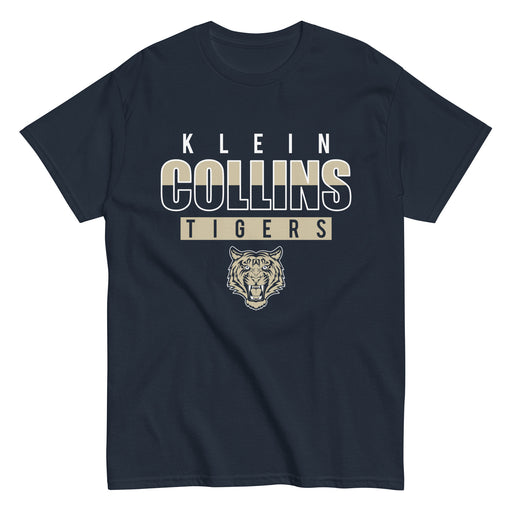 Klein Collins High School Tigers Classic Unisex Navy T-shirt 23