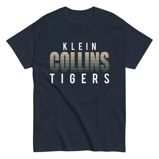 Klein Collins High School Tigers Classic Unisex Navy T-shirt 24