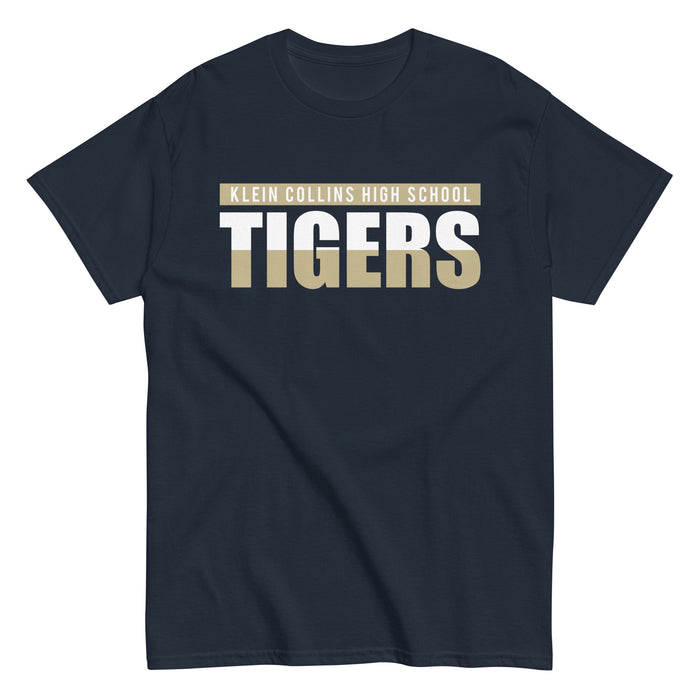 Klein Collins High School Tigers Classic Unisex Navy T-shirt 25