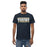 Man wearing a Klein Collins High School Tigers Classic Unisex Navy T-shirt 25