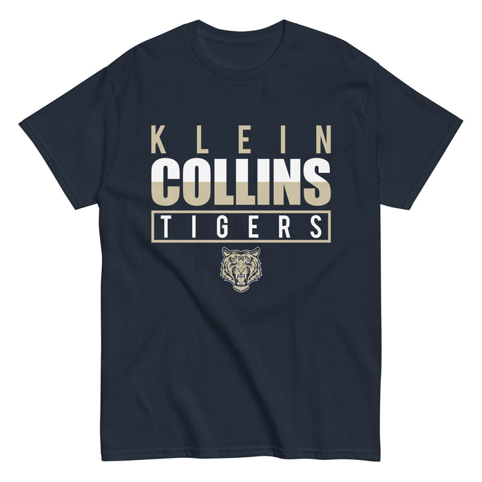 Klein Collins High School Tigers Classic Unisex Navy T-shirt 29