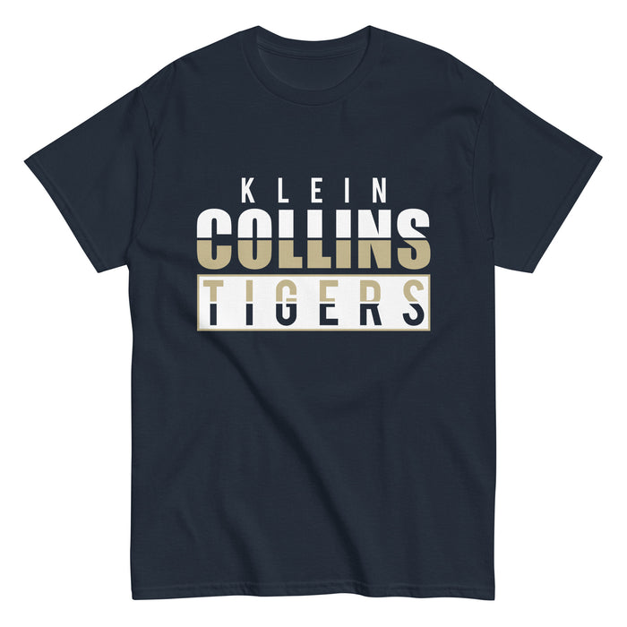 Klein Collins High School Tigers Classic Unisex Navy T-shirt 31