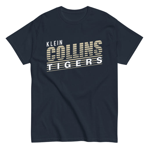 Klein Collins High School Tigers Classic Unisex Navy T-shirt 32