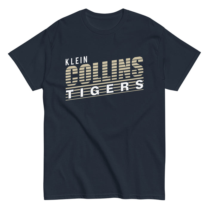 Klein Collins High School Tigers Classic Unisex Navy T-shirt 32