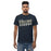 Man wearing a Klein Collins High School Tigers Classic Unisex Navy T-shirt 32