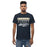 Man wearing a Klein Collins High School Tigers Classic Unisex Navy T-shirt 48