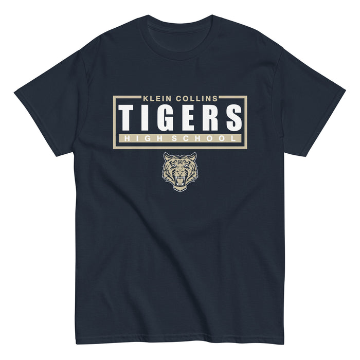 Klein Collins High School Tigers Classic Unisex Navy T-shirt 49