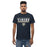 Man wearing a Klein Collins High School Tigers Classic Unisex Navy T-shirt 49