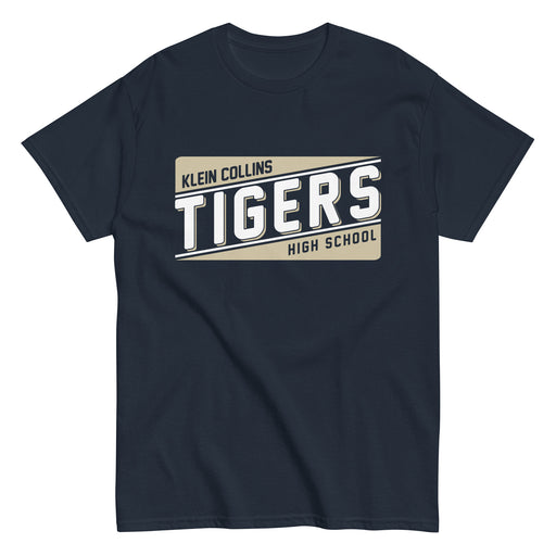 Klein Collins High School Tigers Classic Unisex Navy T-shirt 84