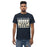 Man wearing a Klein Collins High School Tigers Classic Unisex Navy T-shirt 86