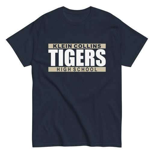 Klein Collins High School Tigers Classic Unisex Navy T-shirt 98