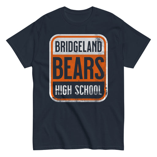 Bridgeland High School Bears Classic Unisex Navy T-shirt 01