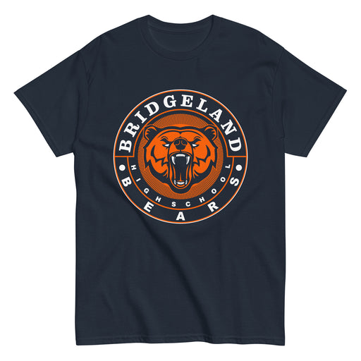 Bridgeland High School Bears Classic Unisex Navy T-shirt 02