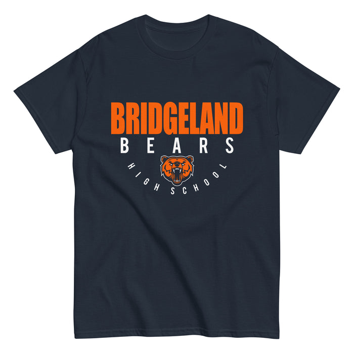 Bridgeland High School Bears Classic Unisex Navy T-shirt 12