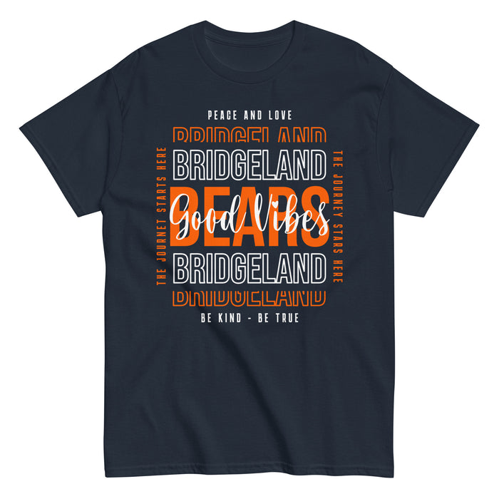 Bridgeland High School Bears Classic Unisex Navy T-shirt 13