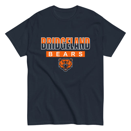 Bridgeland High School Bears Classic Unisex Navy T-shirt 23