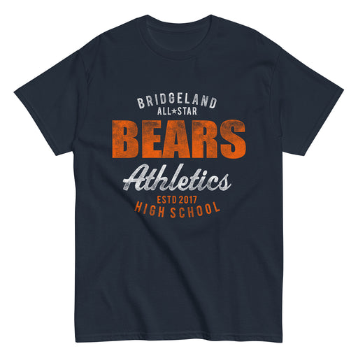 Bridgeland High School Bears Classic Unisex Navy T-shirt 34