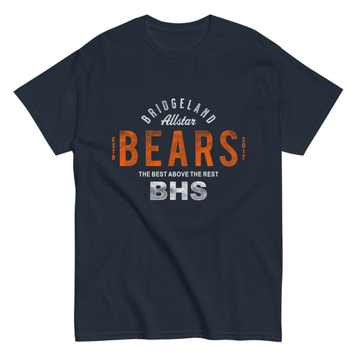 Bridgeland High School Bears Classic Unisex Navy T-shirt 40